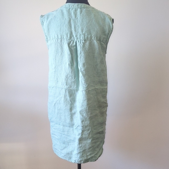 Mint Green Sleeveless Dress - Picture 4 of 5